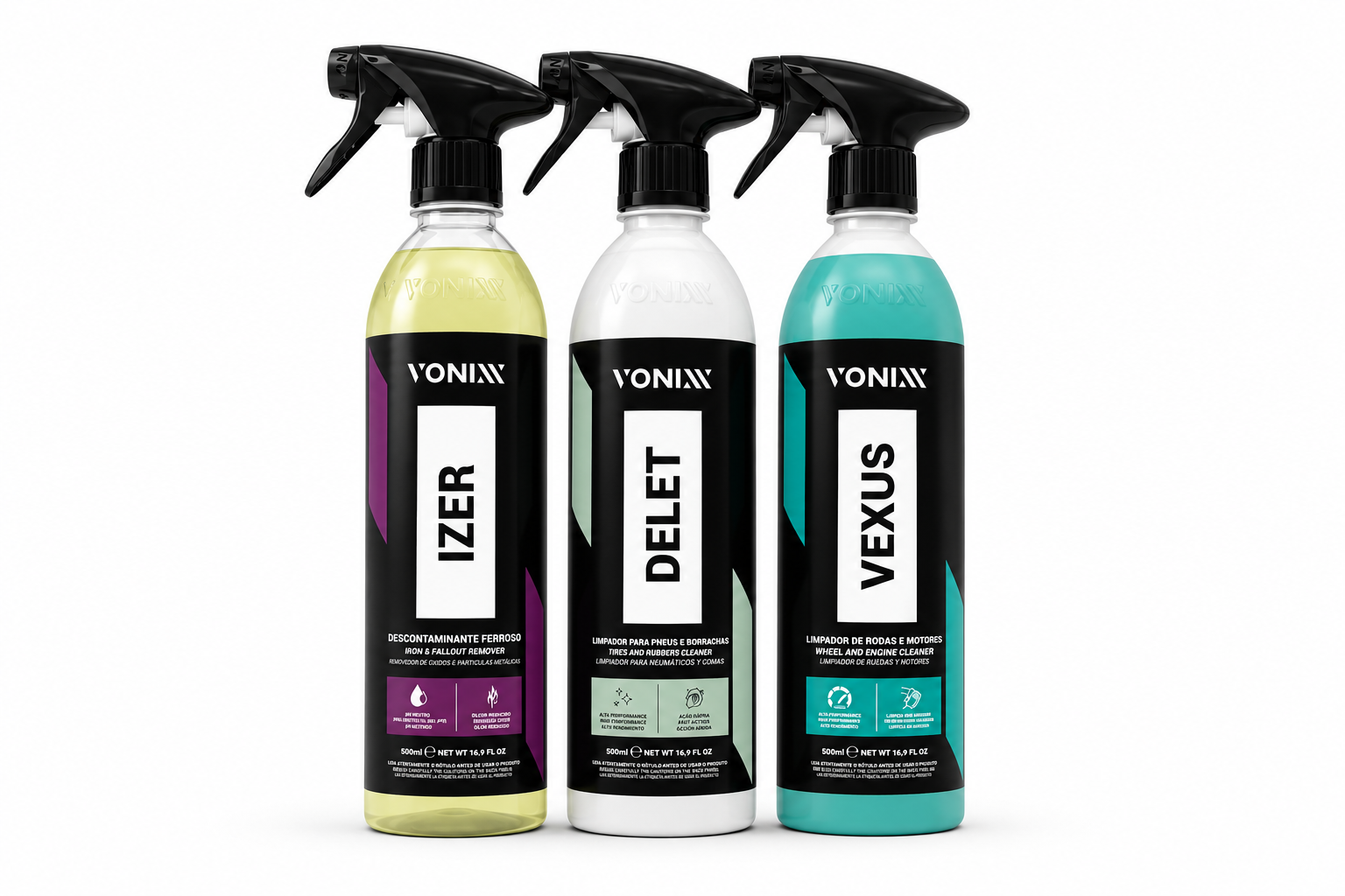 Kit Llantas & Neumaticos Vonixx - Producto de detailing automotor disponible en Barsu