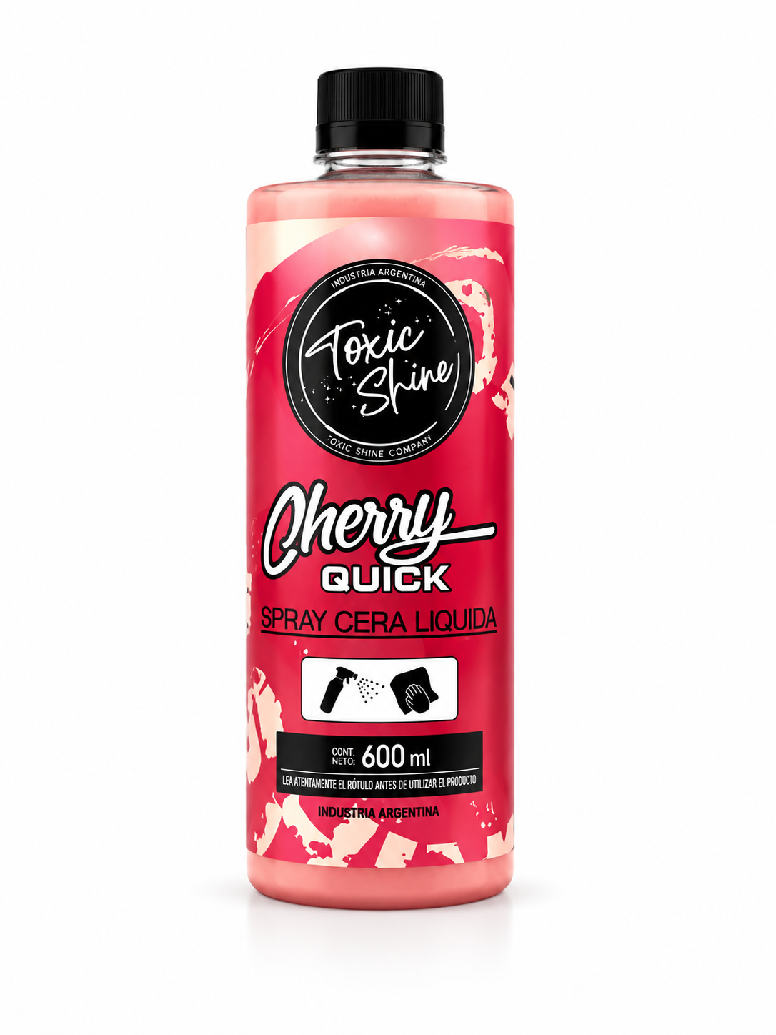 Toxic Shine Cherry Quick - Producto de detailing automotor disponible en Barsu