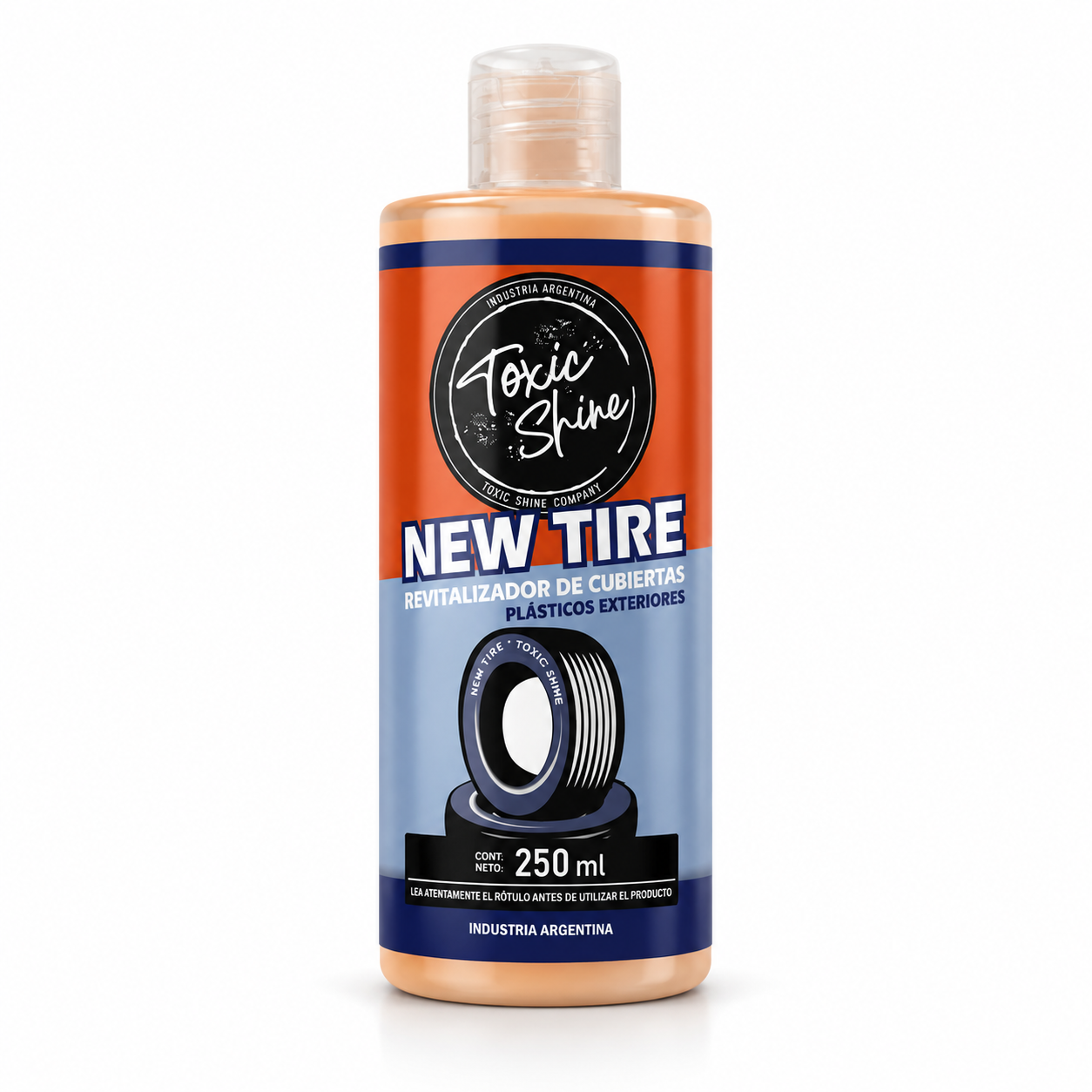 Toxic Shine New Tire - Producto de detailing automotor disponible en Barsu