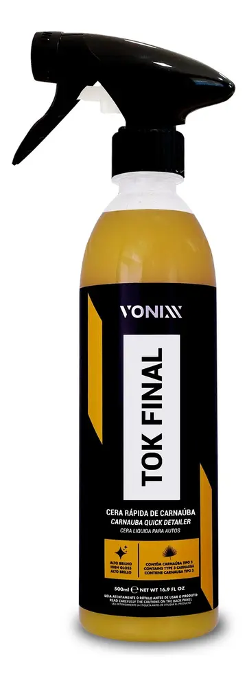Vonixx Carnaúba Tok Final - Producto de detailing automotor disponible en Barsu