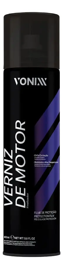 Vonixx Verniz de Motor Aerosol - Producto de detailing automotor disponible en Barsu